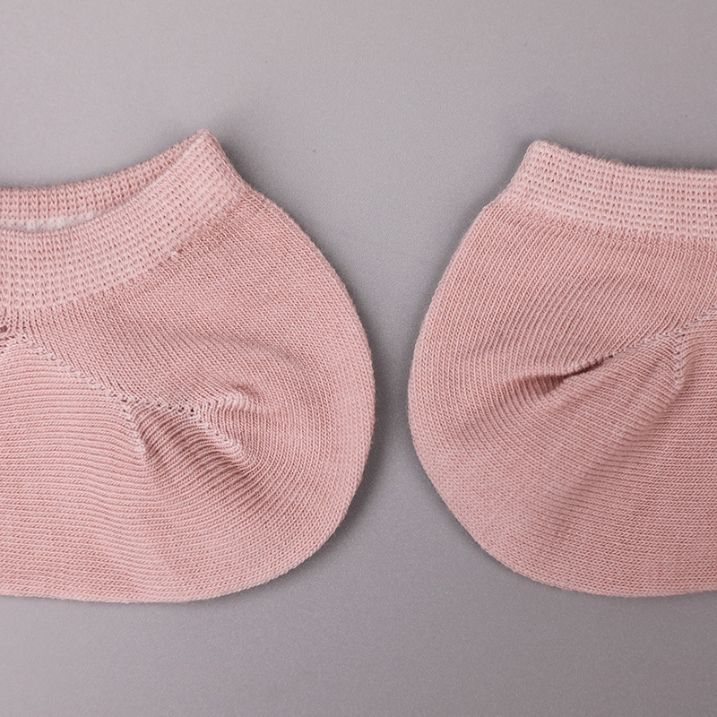 Ultratenká česaná bavlna, nylon a spandex hladké ručne šité polosieťované dámske ponožky WSD1673