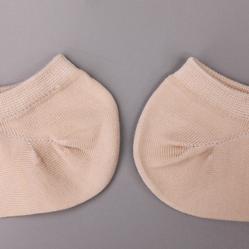 Ultratenká česaná bavlna, nylon a spandex hladké ručne šité polosieťované dámske ponožky WSD1673