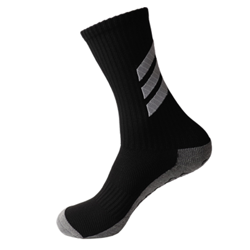 Compression Sport Beh Anti Sip Futbal Custom Grip Custom Socks Logo