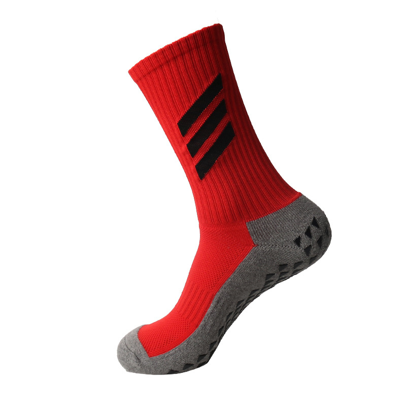 Compression Sport Beh Anti Sip Futbal Custom Grip Custom Socks Logo